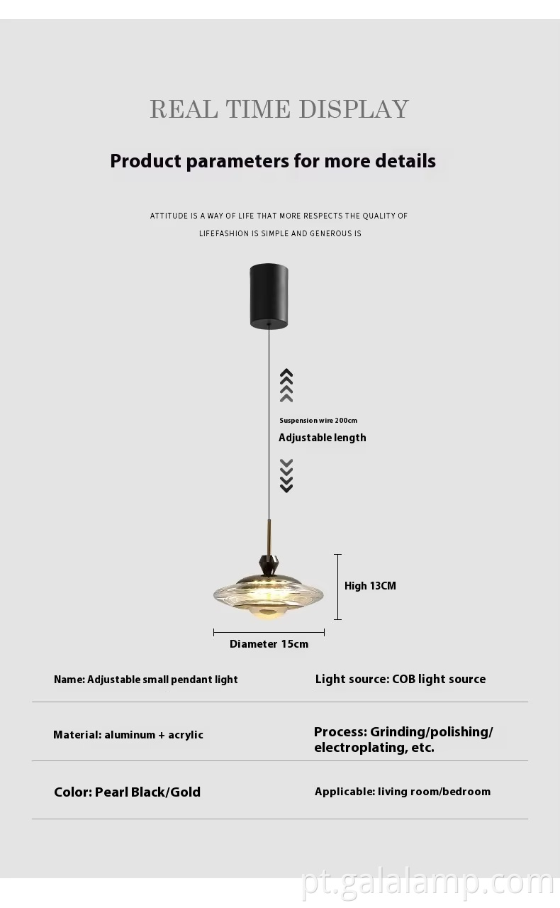 LED de luminária de escurecimento contínuo e inteligente Smart-Stepless-Dimming-Fixture-LED